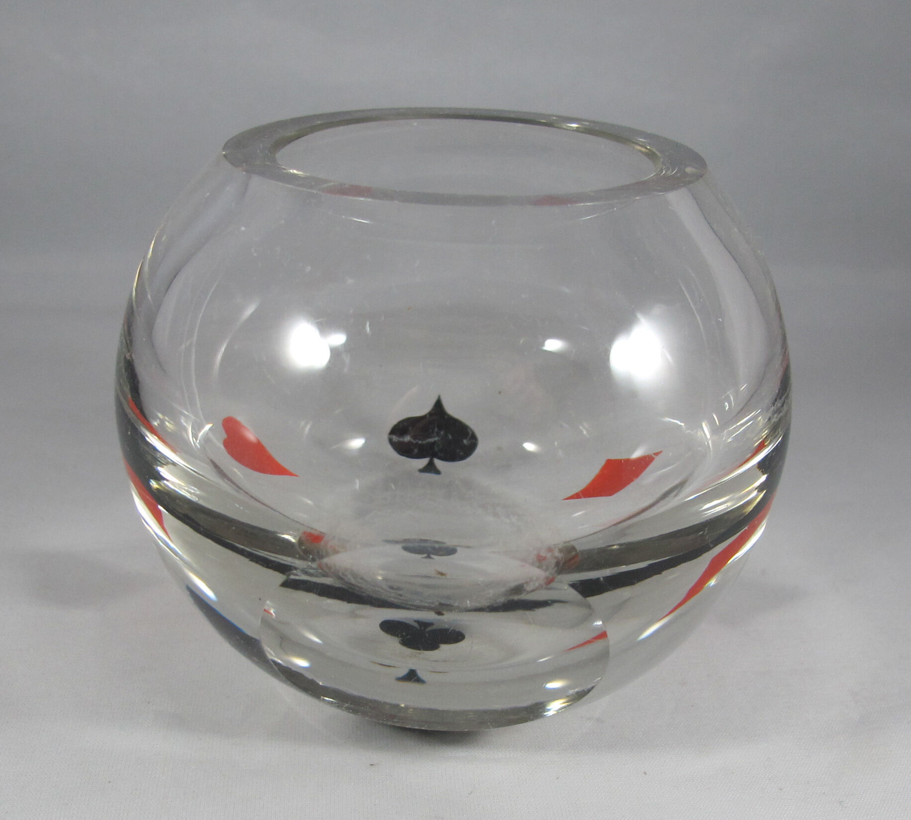 Vide poche en verre