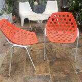 Pair of Deauville chairs by Pierre Guariche
