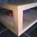 Ethnicraft solid oak coffee table