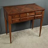 Coiffeuse en Marqueterie de Bois de Rose, style Louis XVI – 1ère partie XXe