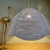 Vintage flower lampshade pendant light
