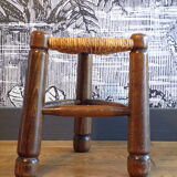 Brutalist tripod stool