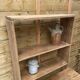 Solid wood shelf