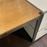 Table USM Haller 1250x750mm - brown oiled wood ref.17