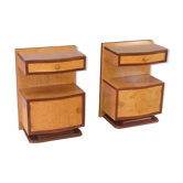 Pair of Art Deco bedsides
