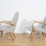 Model 53 Armchairs by Jaroslav Smidek for Ton, 1960s, Set of 2