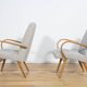 Fauteuils Modèle 53 par Jaroslav Smidek pour Ton, 1960s, Set de 2