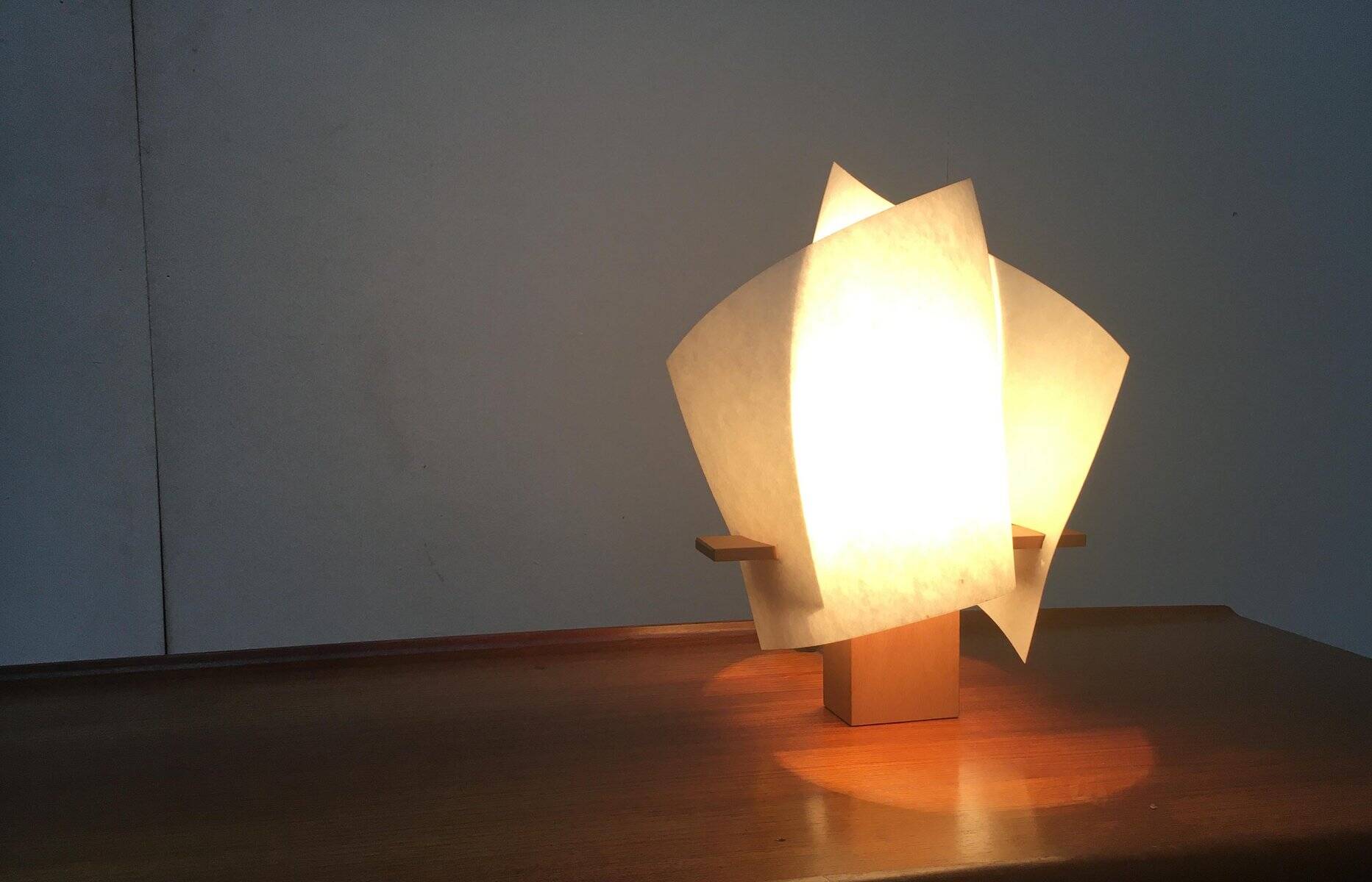 Vintage Table Lamp Plan B by Iris Kremer for Domus