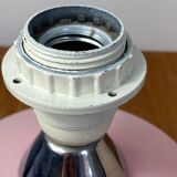 Table lamp in plain pink