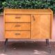 Buffet commode pieds compas 50’s