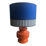 Vintage lamp base and lampshade