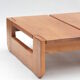 Table basse en orme par la Maison Regain, 1960