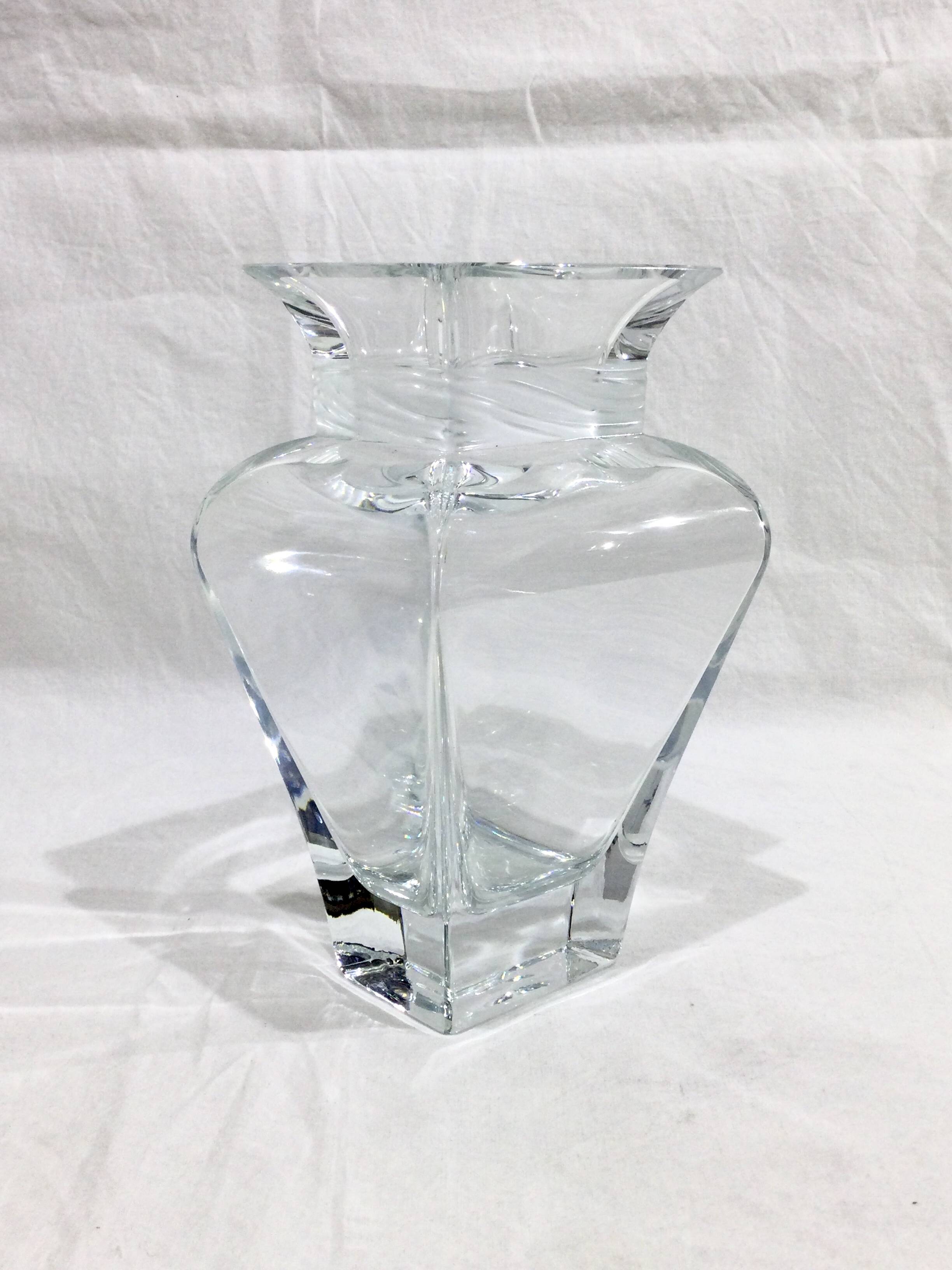 Crystal vase