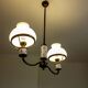 Vintage double ceiling light oil lamp style Lighting