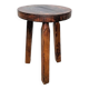 Brutalist tripod stool