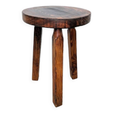 Brutalist tripod stool