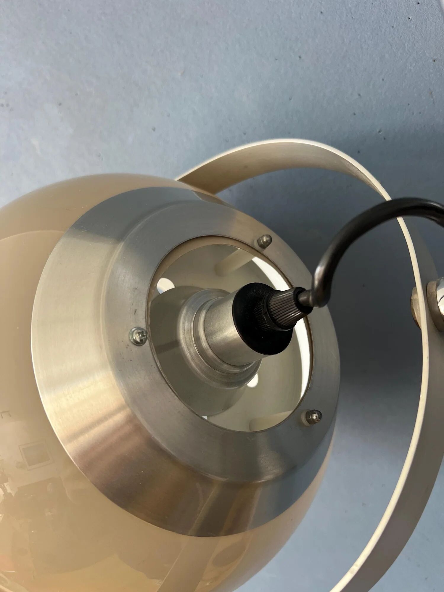 Mid-century space age mushroom floor lamp by Hala