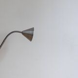Lampe en aluminium brossé type a9303, ikea, années 80-90