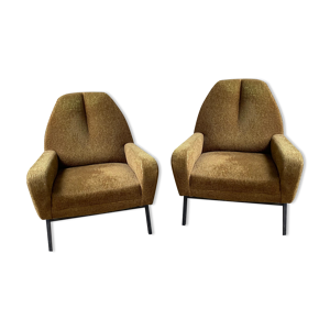 paire de fauteuils 1950