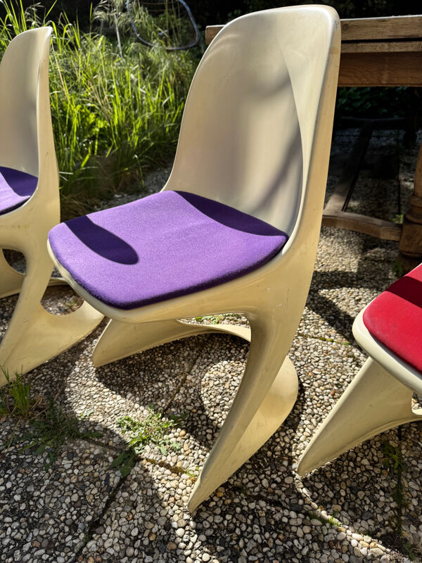Suite de 4 chaises « casalino » de alexander begge