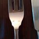 Silver metal fish service