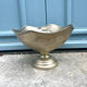 French Floral Champagne Cooler Vasque on Pedestal Stand