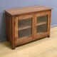 Solid teak display case, India – Early 20th century