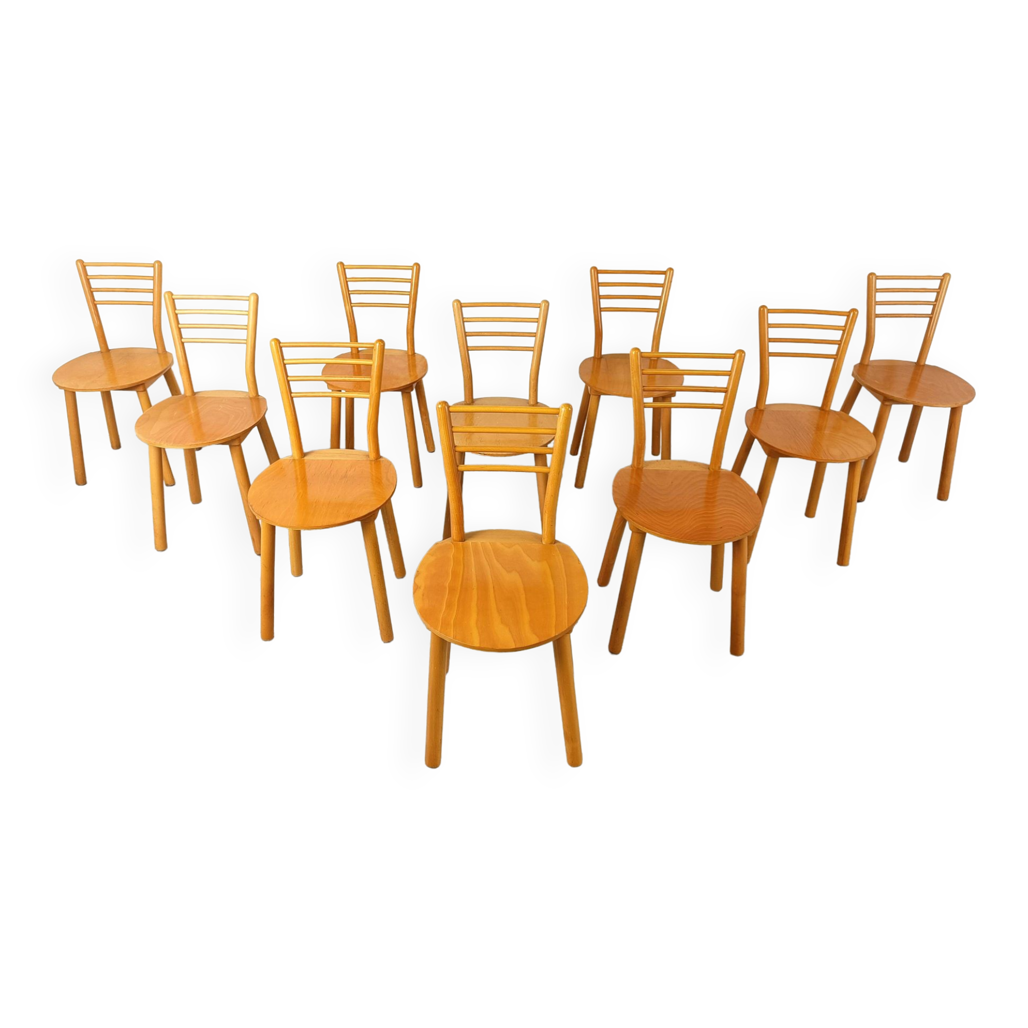 Vintage scandinavian dining chairs, 1970s