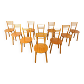 Chaises de salle à manger vintage scandinaves, 1970