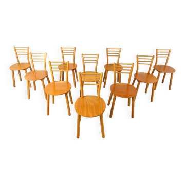 Vintage scandinavian dining chairs, 1970s