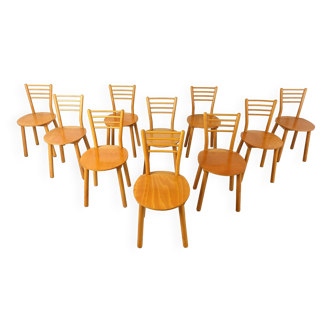 Vintage scandinavian dining chairs, 1970s