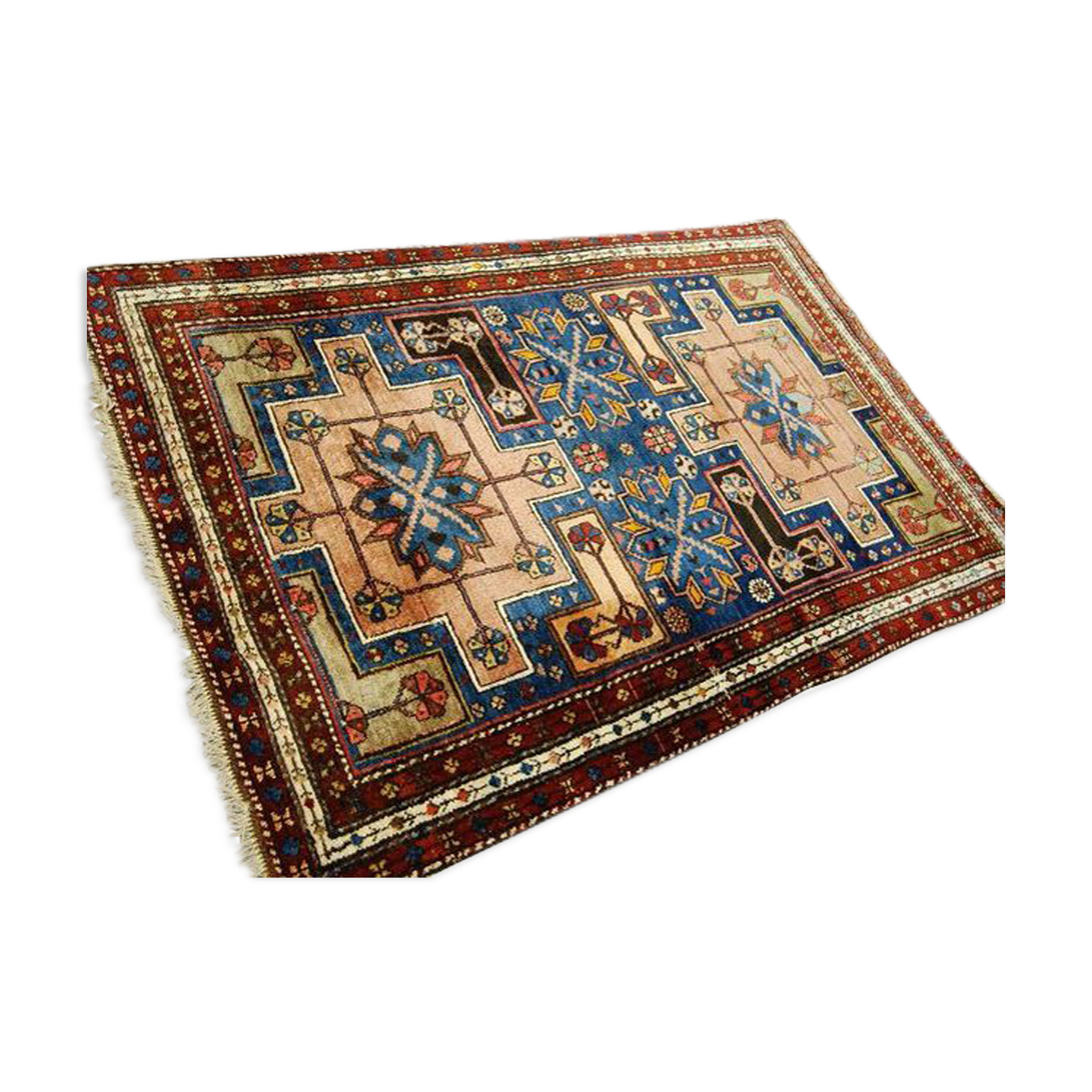 Tapis tribu cosaque russe 200 x 120 cm