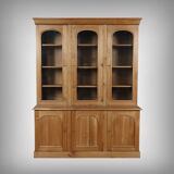 Two-body library in blonde cherry, Louis-Philippe style – 20th century