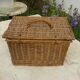 old vintage wicker basket for rabbit poultry