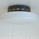 Extra large vintage sconce mid century modern ceiling light 1980's