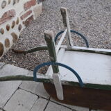 Wooden children's wheelbarrow