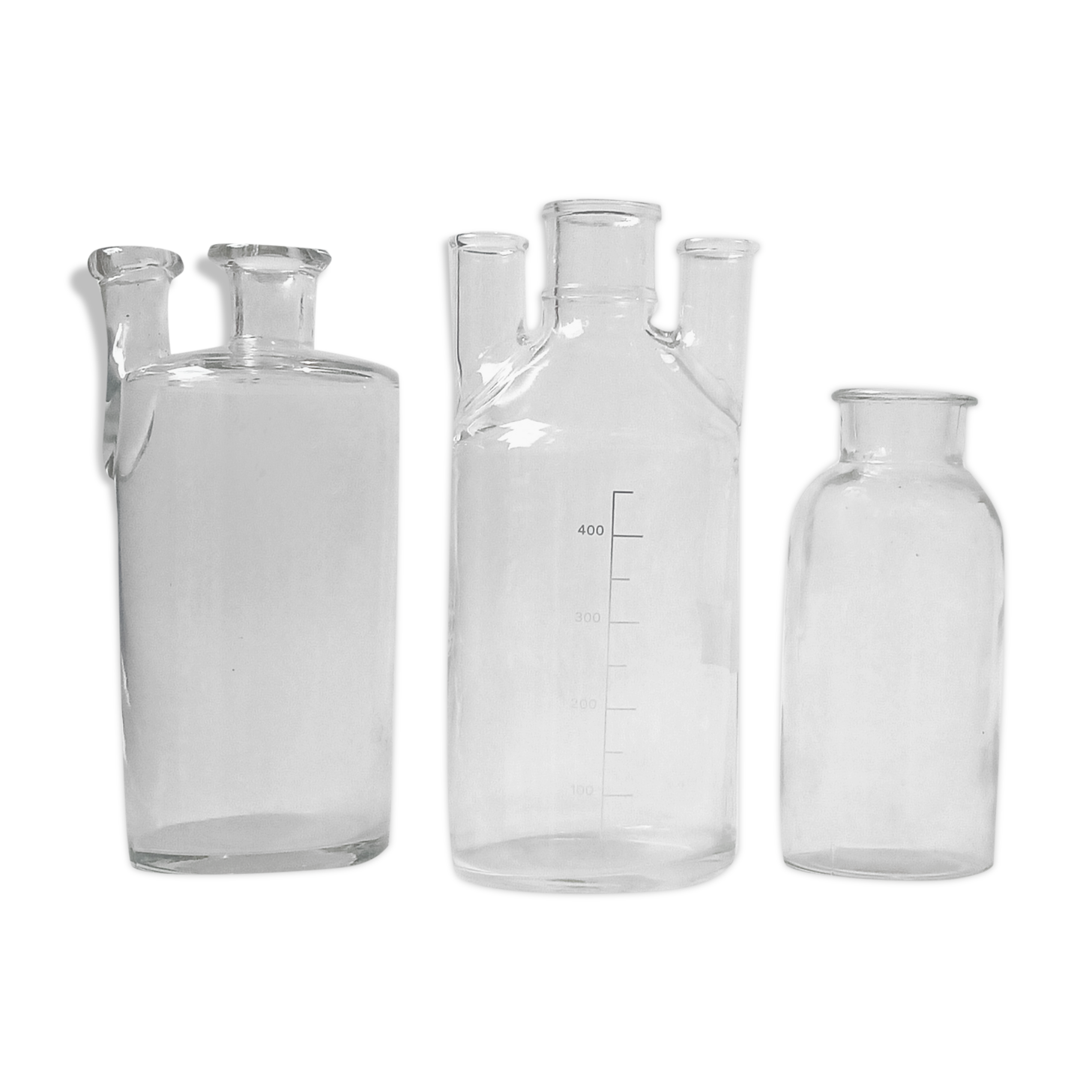 Ancient laboratory glassware