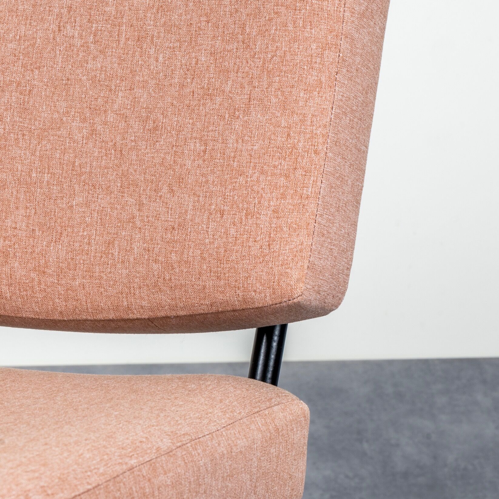Pierre Guariche's Consulting Armchair for Meurop with Kvadrat fabric