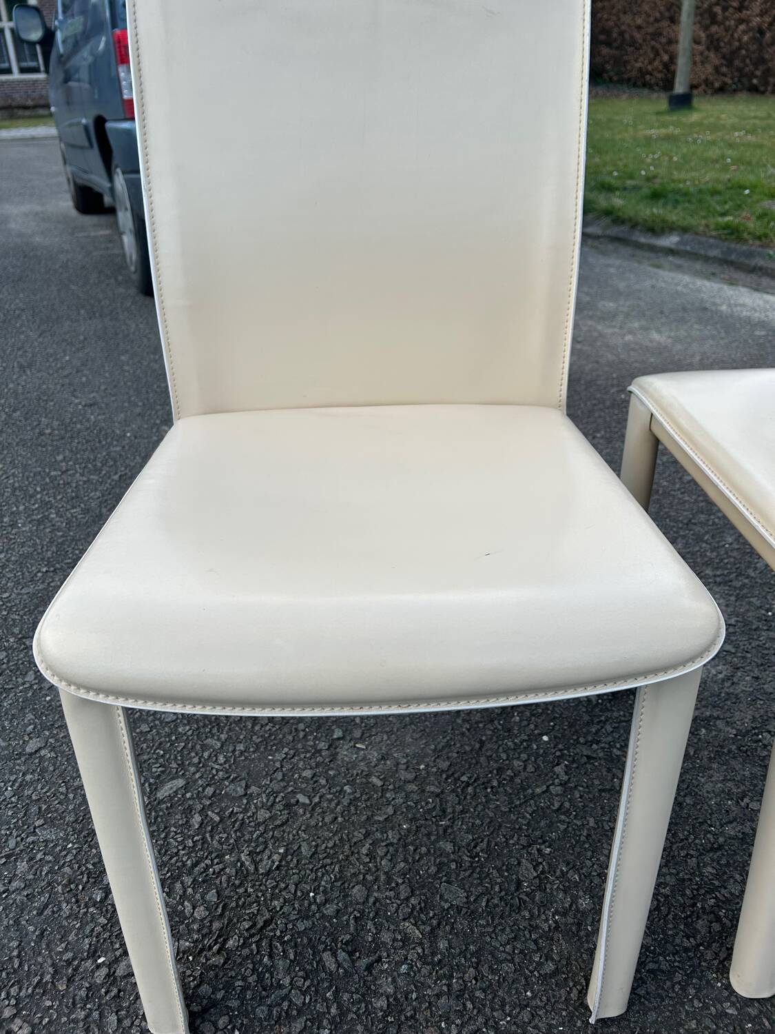 Set of 4 Italian chairs Arper Italy