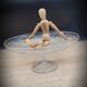 Transparent vine cake dish