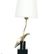 Desk lamp by Philippe Jean Brass signed, 1970