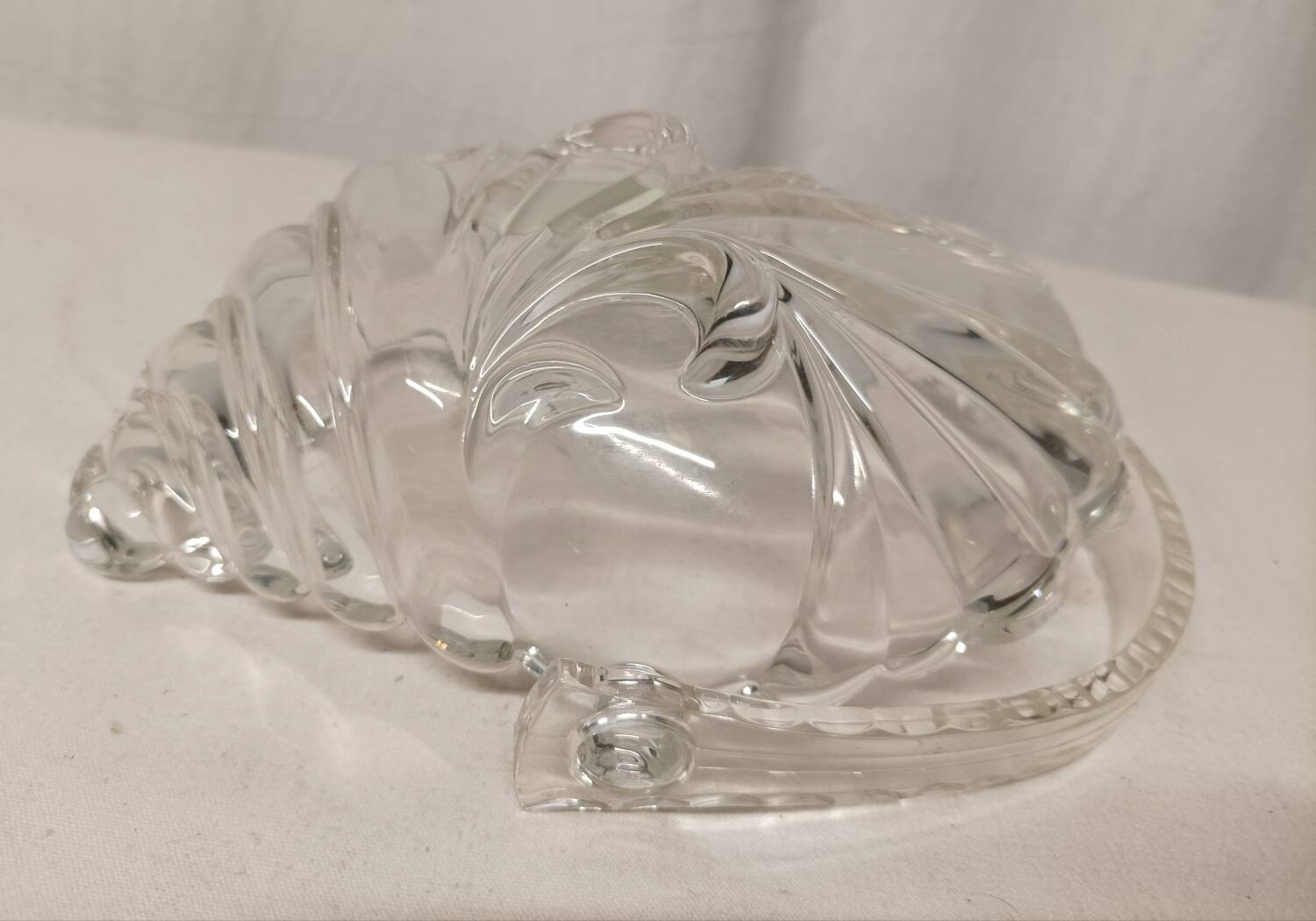 Vintage glass empty pocket