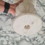 Lampe à poser en albatre vintage