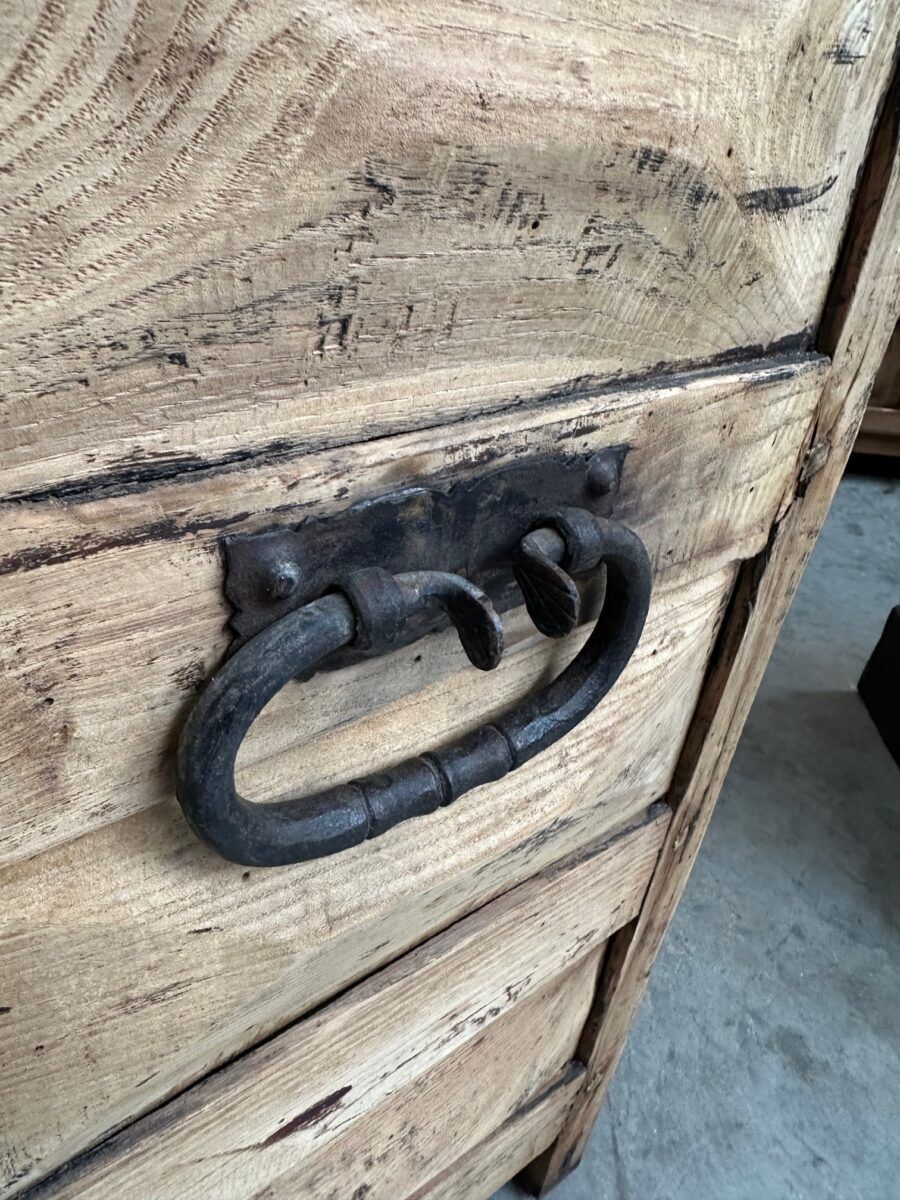 Pair of brutalist sideboards