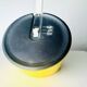 Na-718 ‘Aiai’ Folding Space-Age Desk Lamp In Yellow By Kreo-Lite, Hong Kong 1970S