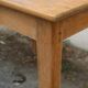 Table de ferme en chêne pour 6 personnes