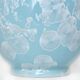 Turquoise blue porcelain vase