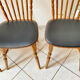 4 chairs bistro baumann tacoma boston vintage 60s