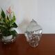 Old molded glass head - vintage blown glass - Object of curiosity