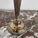 Candlesticks, silver-plated metal, Maison Christofle, pair of candelabras, 3 lights